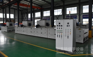NMT-TZ-88纖維材料，先預(yù)熱再浸膠再固化預(yù)熱固化隧道爐(威海光威)